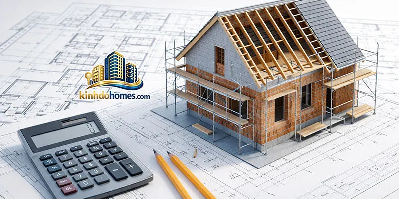 Cách tích diện tích xây dựng