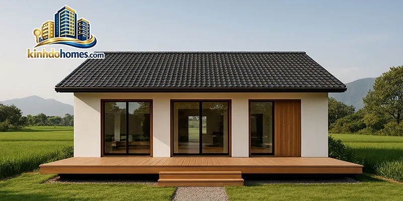 nhà tiền chế nông thôn