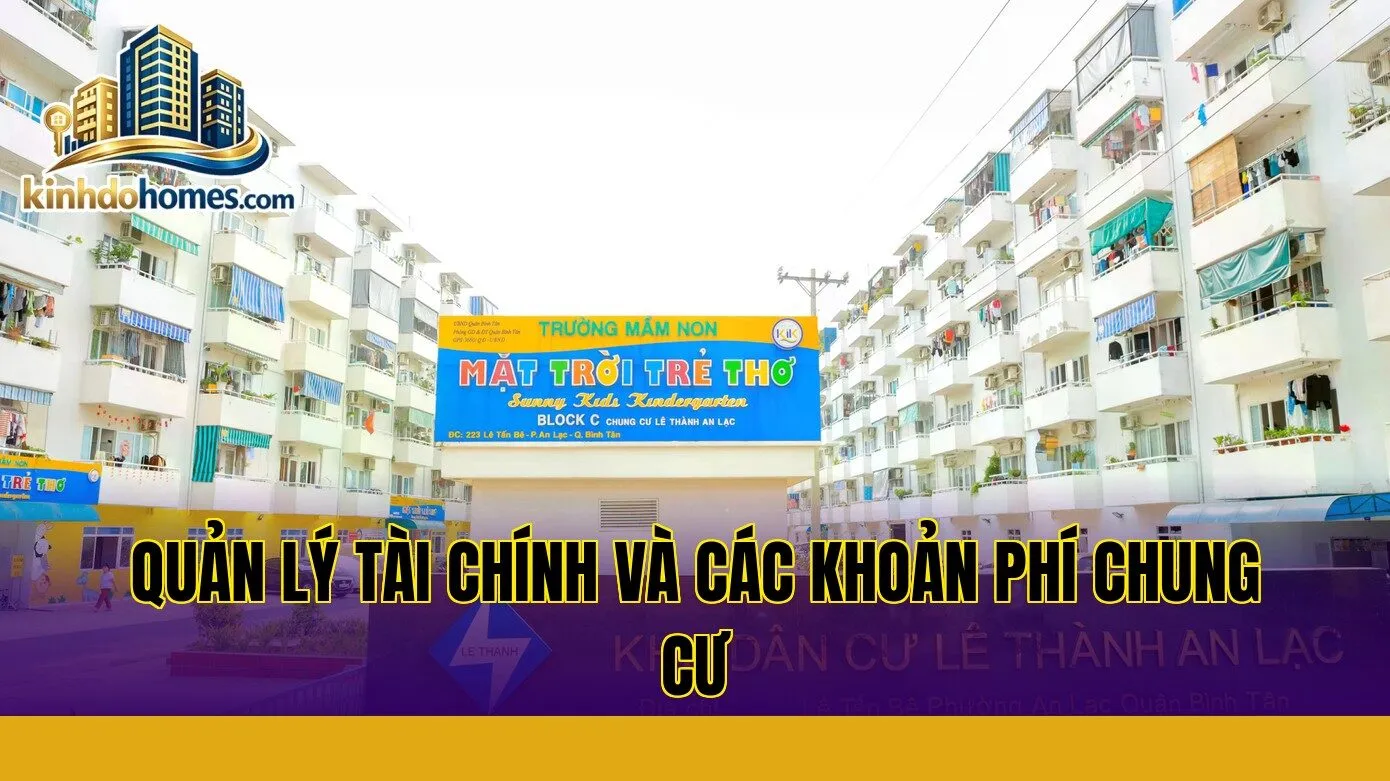 quản lý tài chính và các khoản phí chung cư