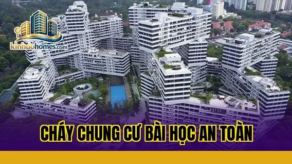 Cháy chung cư bài học an toàn