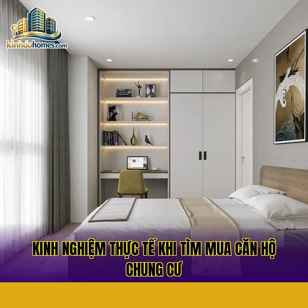 kinh nghiệm thực tế khi tìm mua căn hộ chung cư