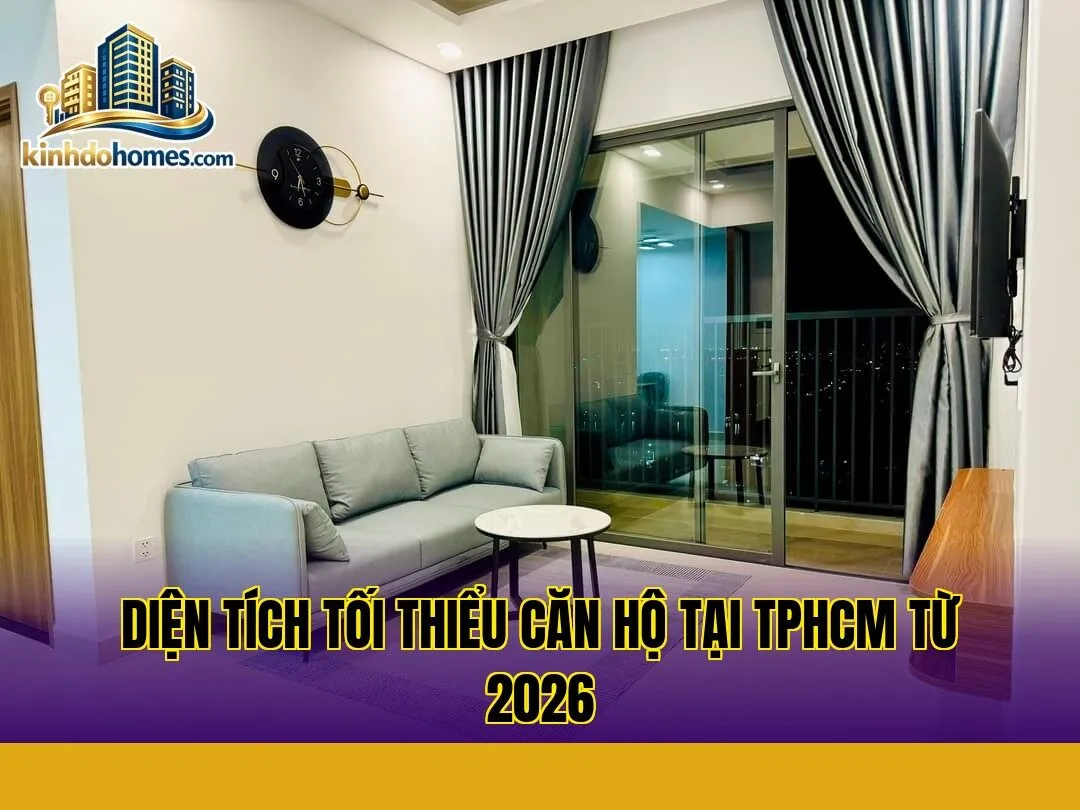 diện tích tối thiểu căn hộ tại tphcm từ 2026