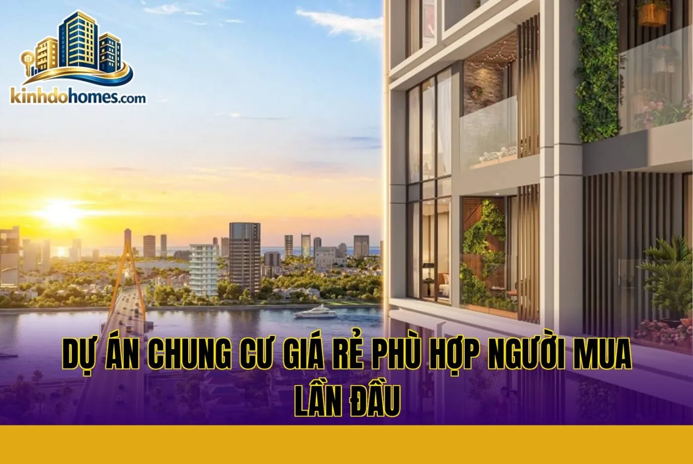 dự án chung cư giá rẻ phù hợp người mua lần đầu