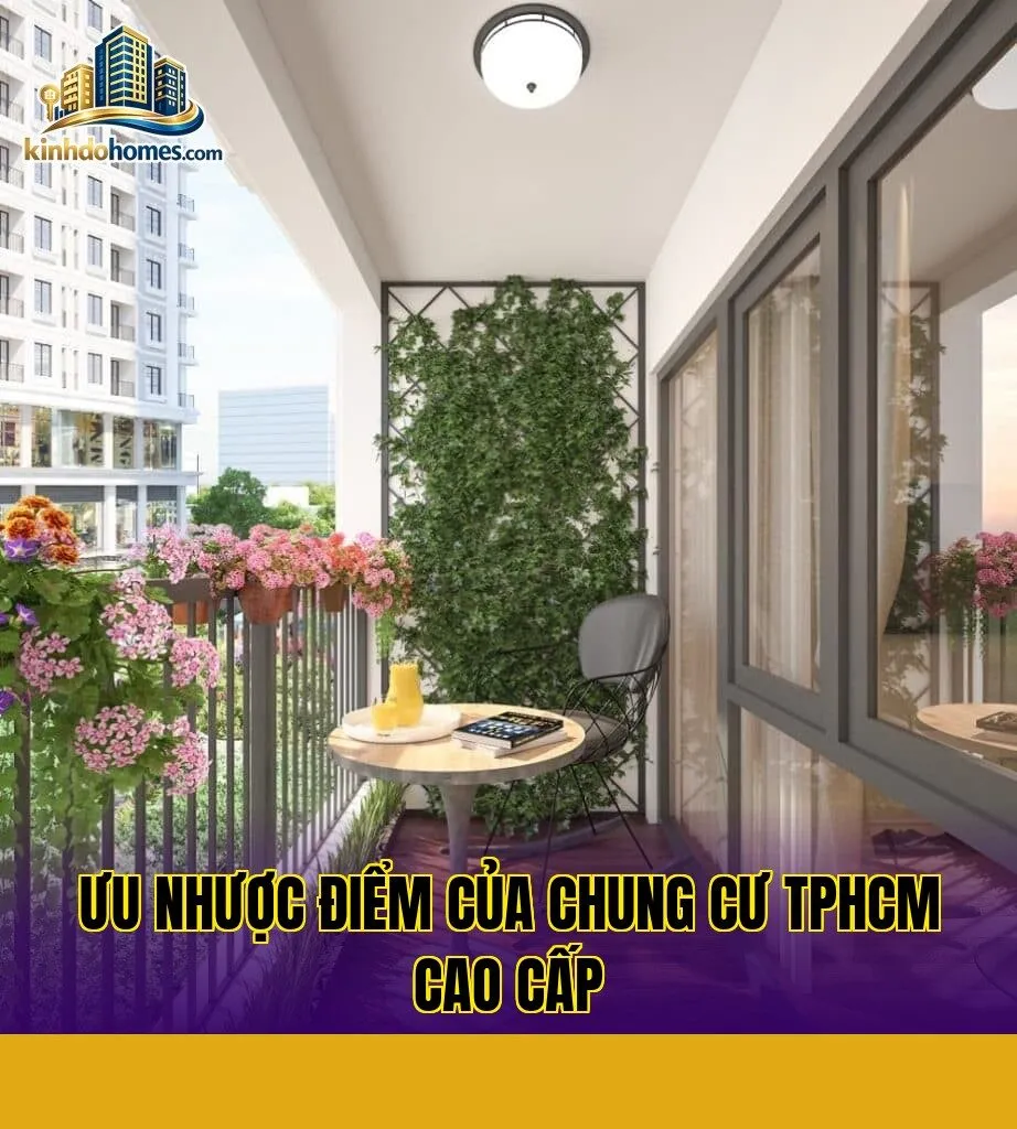 ưu nhược điểm của chung cư tphcm cao cấp