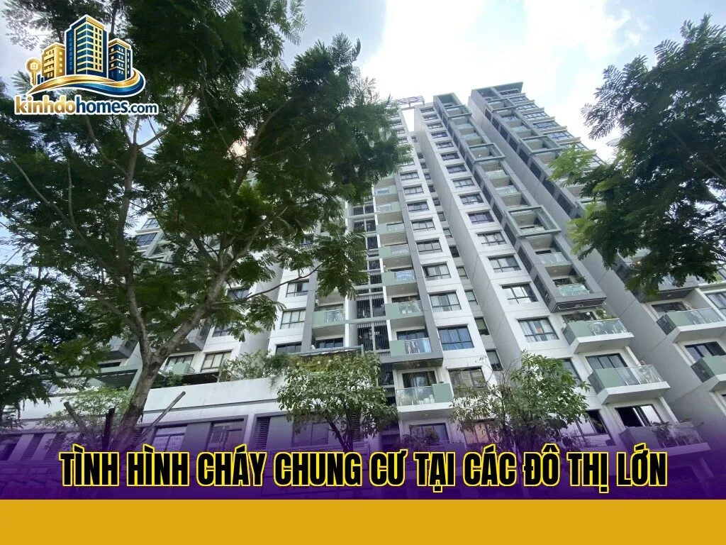 tình hình cháy chung cư tại các đô thị lớn