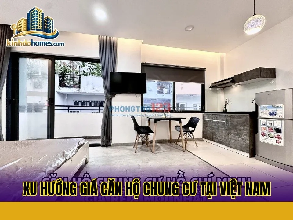 xu hướng giá căn hộ chung cư tại việt nam