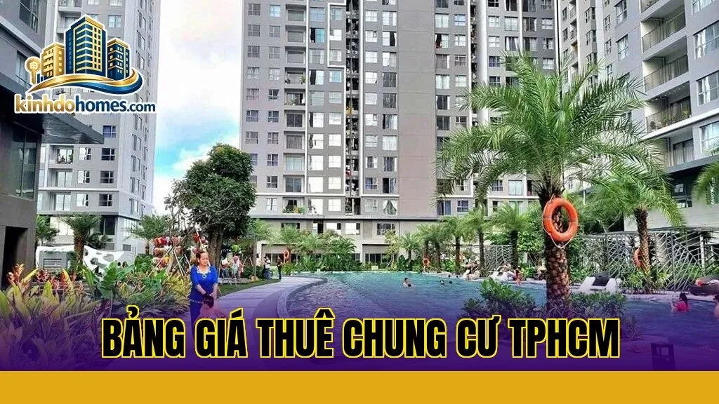 Bảng giá thuê chung cư TPHCM