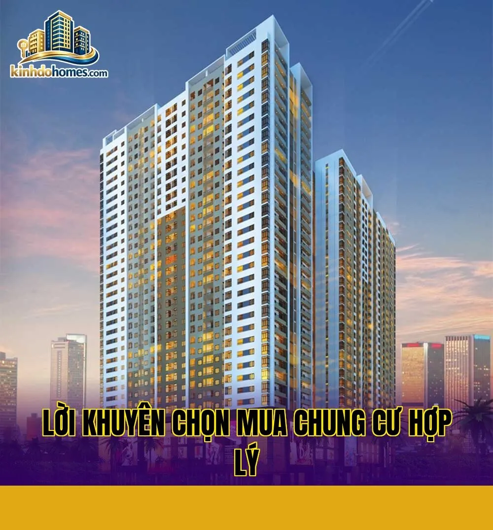 lời khuyên chọn mua chung cư hợp lý