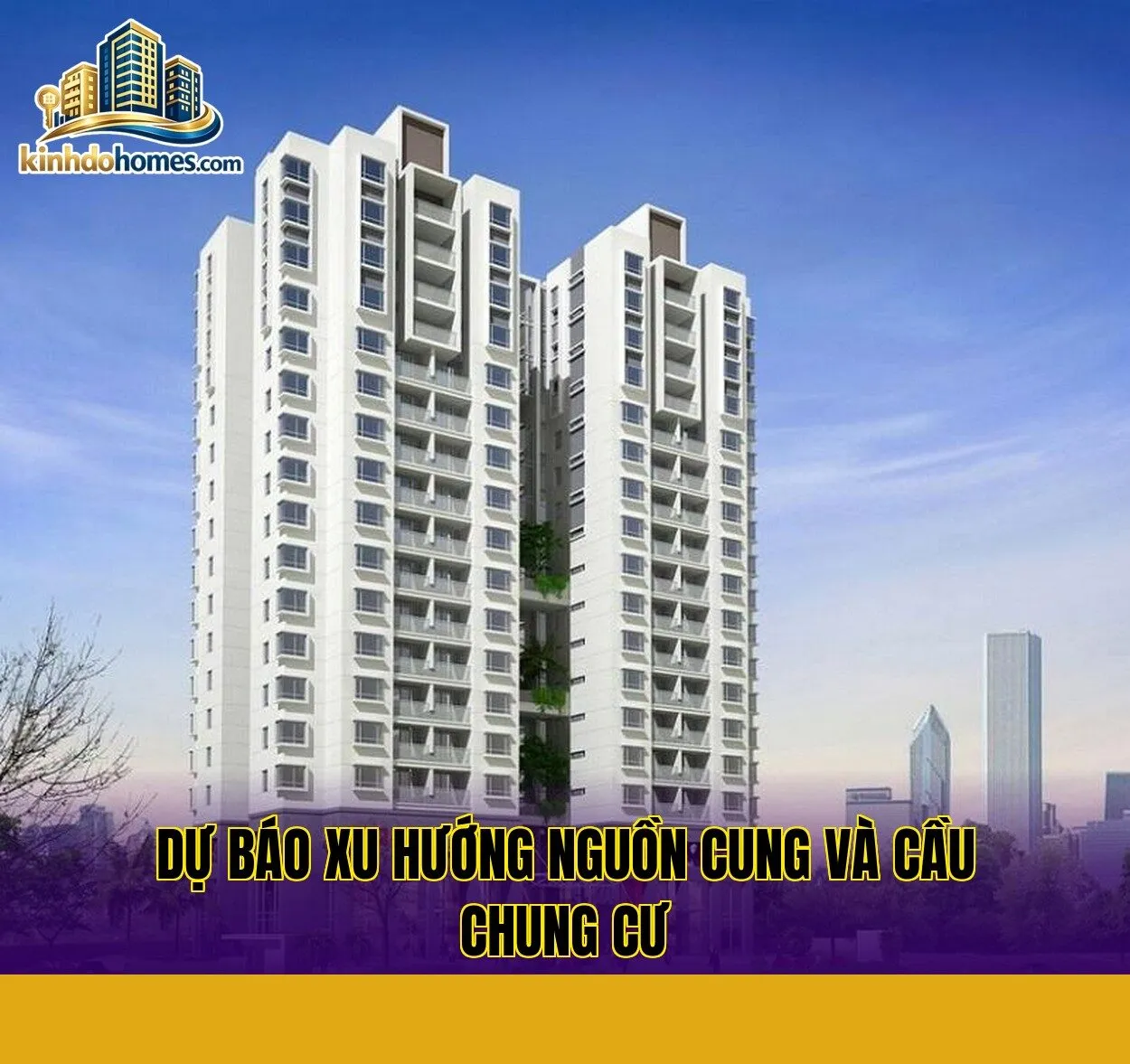 dự báo xu hướng nguồn cung và cầu chung cư