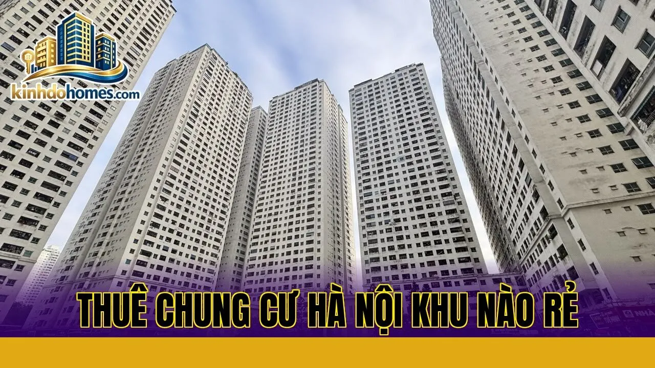 Thuê chung cư Hà Nội khu nào rẻ