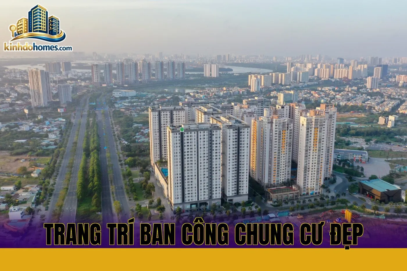 Trang trí ban công chung cư đẹp