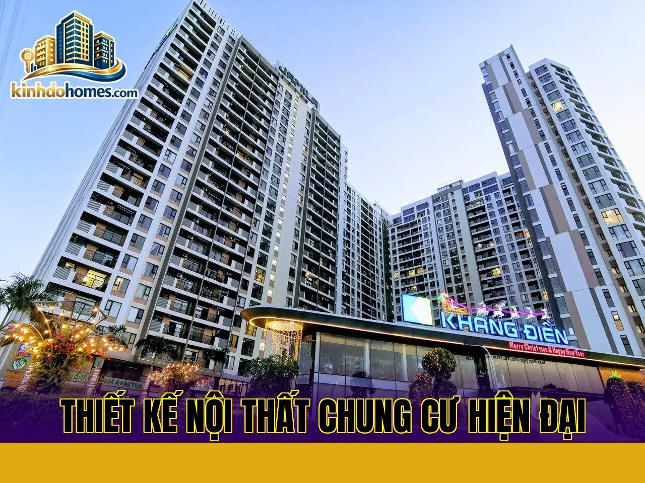 Thiết kế nội thất chung cư hiện đại