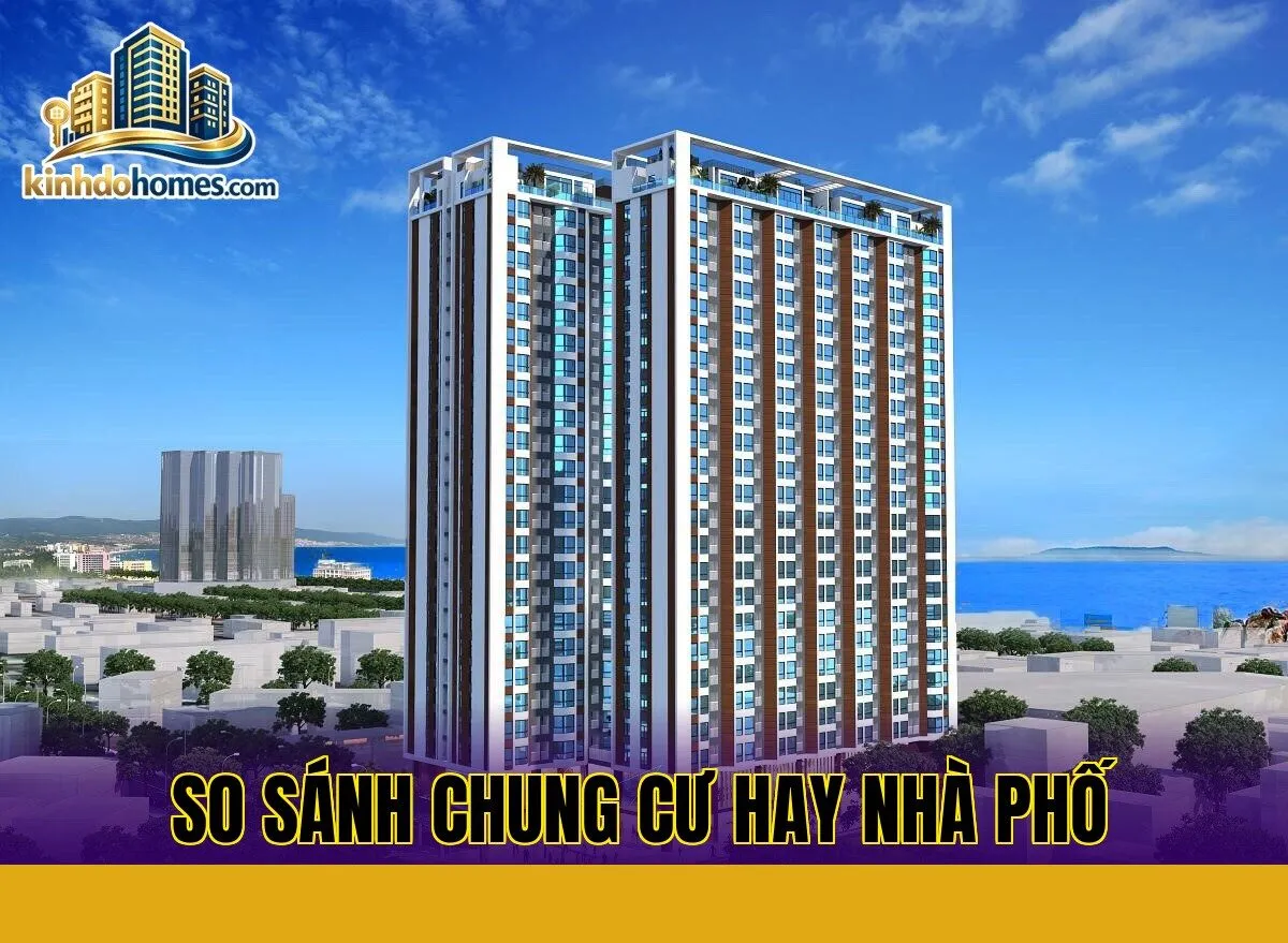 So sánh chung cư hay nhà phố