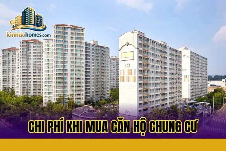 Chi phí khi mua căn hộ chung cư