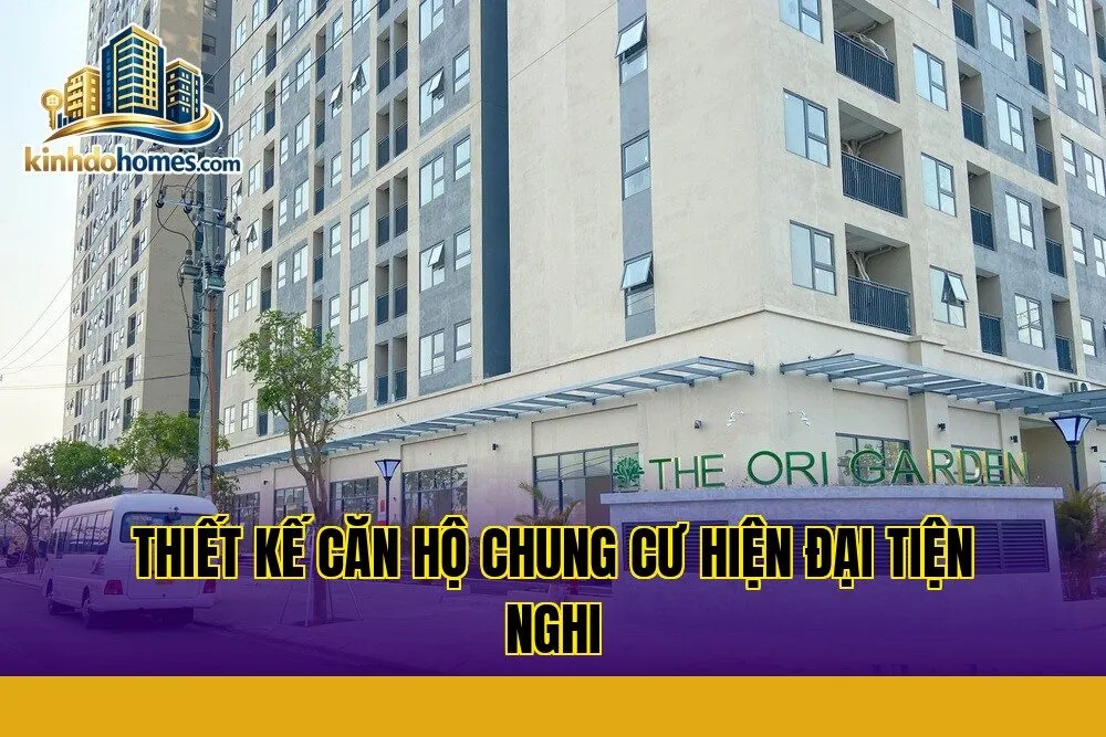 thiết kế căn hộ chung cư hiện đại tiện nghi