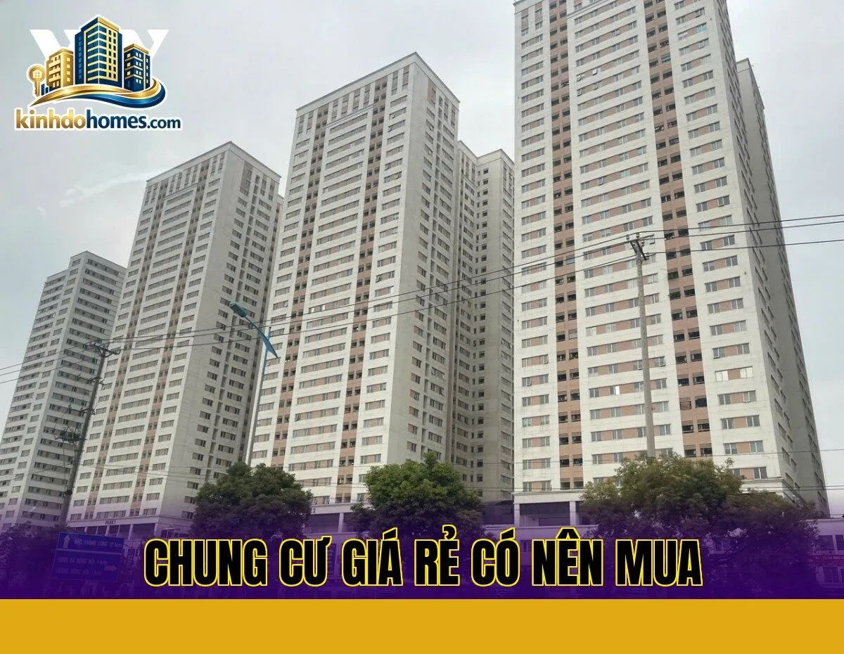 Chung cư giá rẻ có nên mua