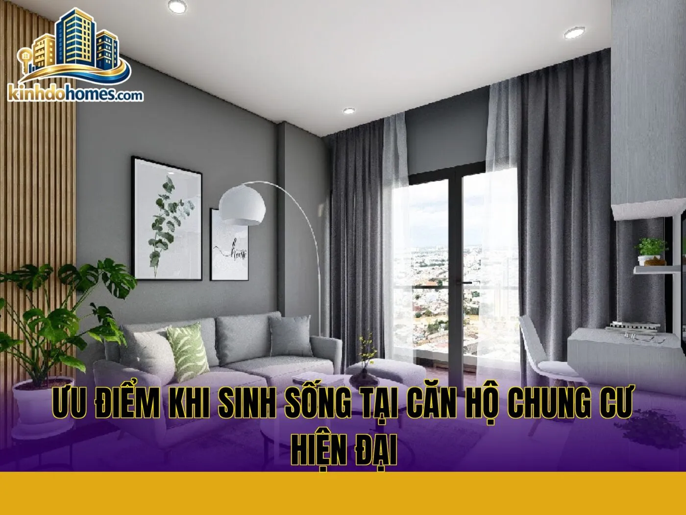 ưu điểm khi sinh sống tại căn hộ chung cư hiện đại