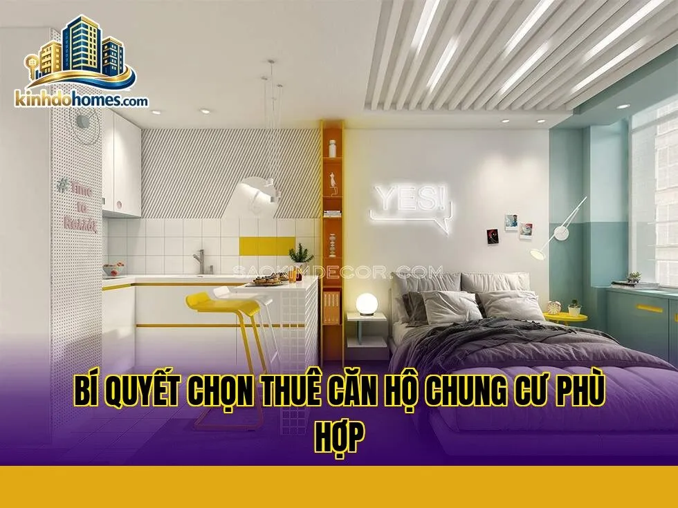 bí quyết chọn thuê căn hộ chung cư phù hợp