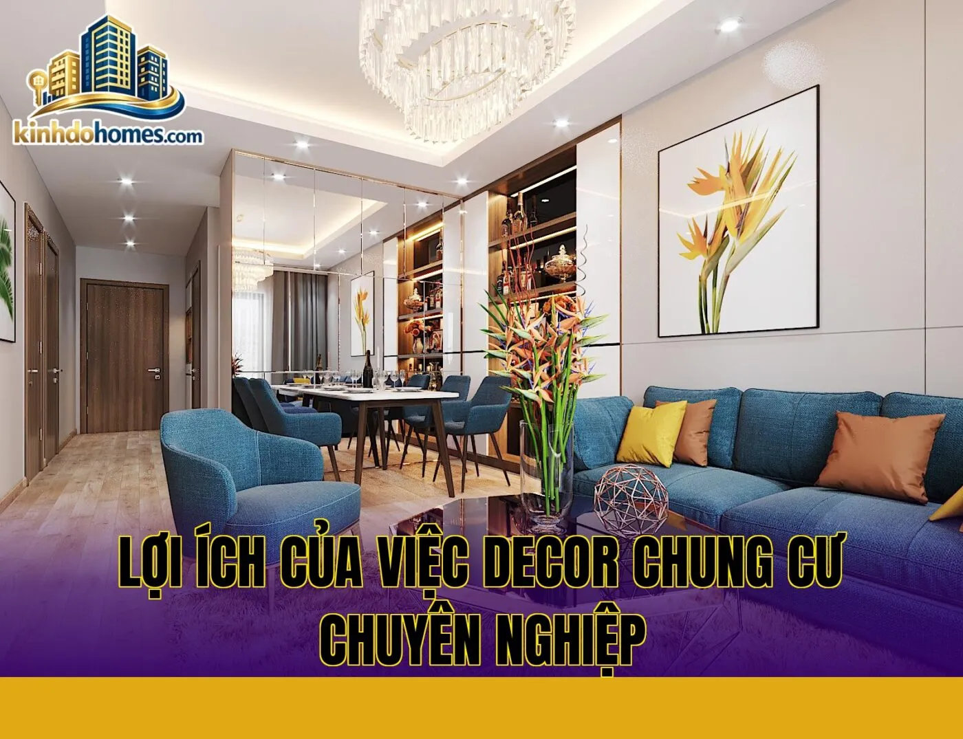 lợi ích của việc decor chung cư chuyên nghiệp