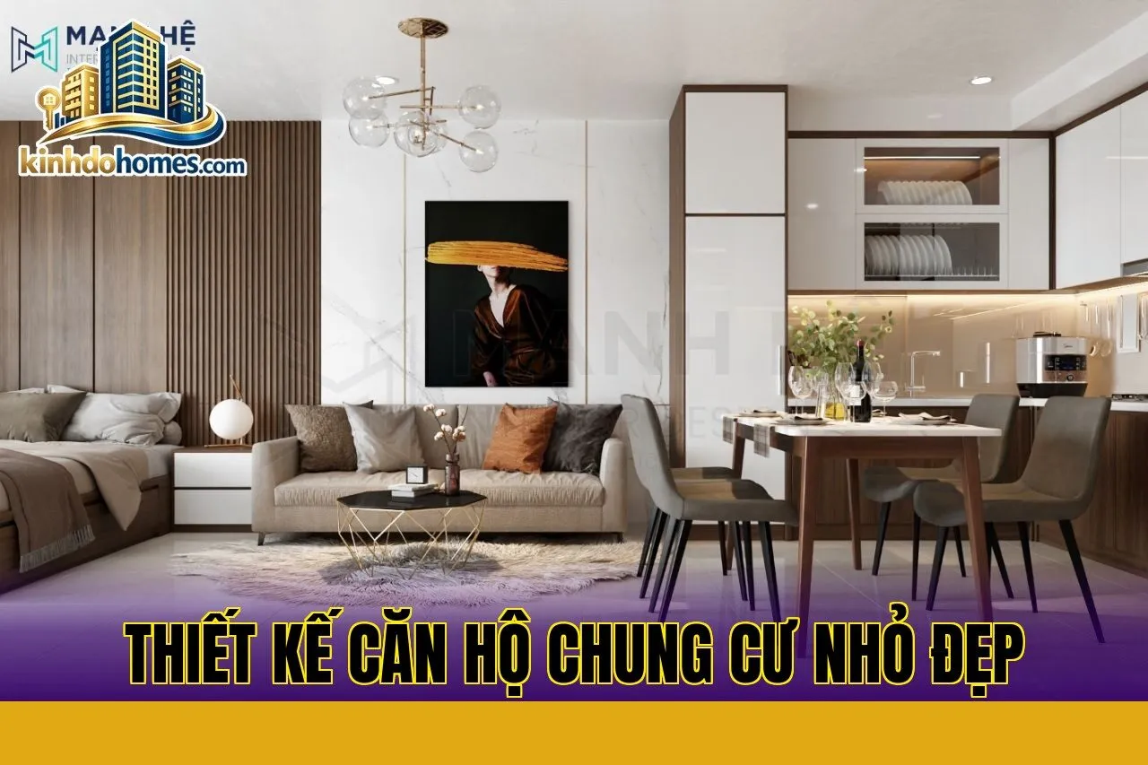 Thiết kế căn hộ chung cư nhỏ đẹp