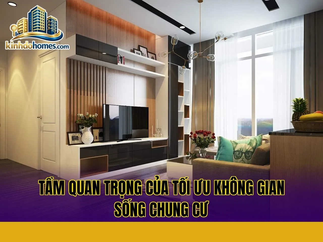 tầm quan trọng của tối ưu không gian sống chung cư