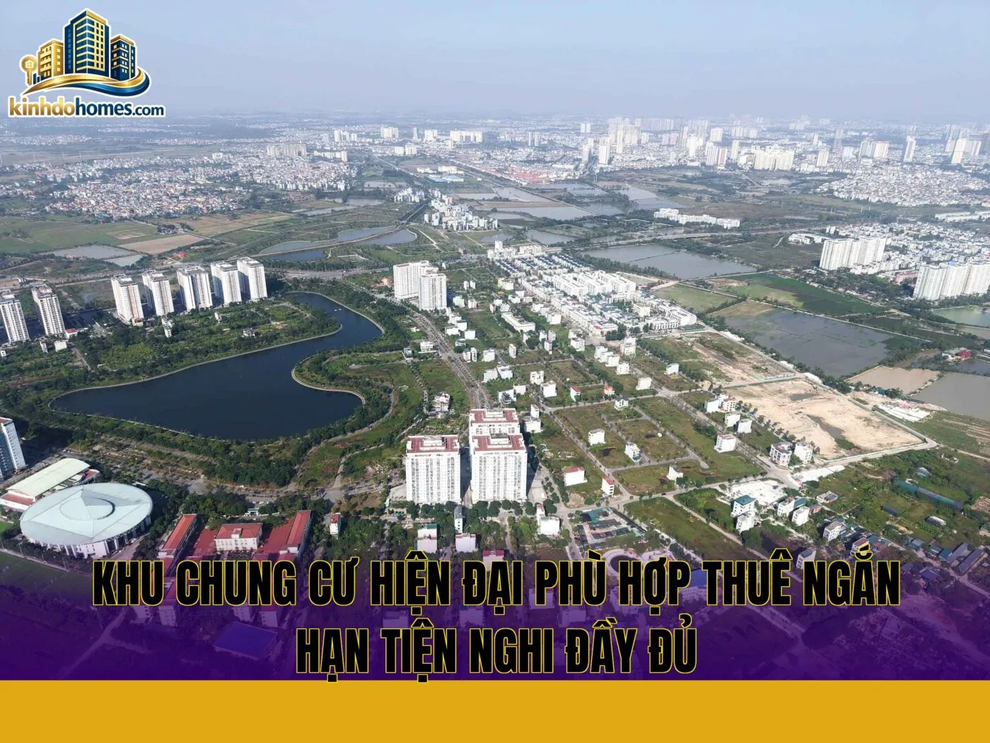 khu chung cư hiện đại phù hợp thuê ngắn hạn tiện nghi đầy đủ