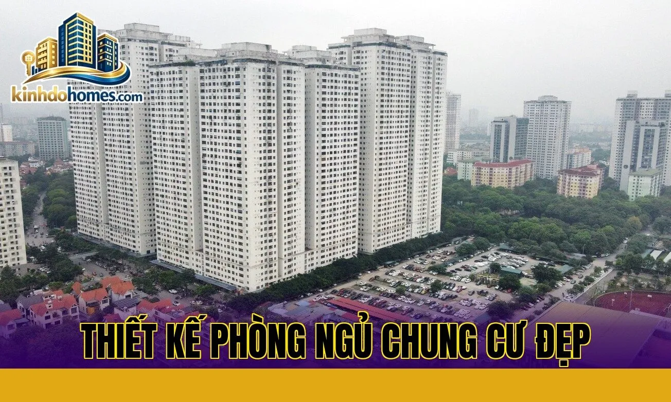 Thiết kế phòng ngủ chung cư đẹp